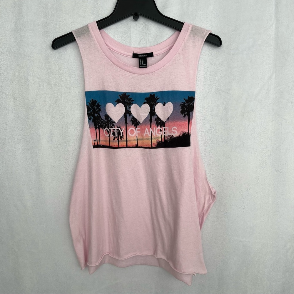 City Of Angels Graphic Muscle Tank